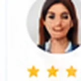 AI-generated profile illustration for review layout